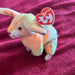 Zodiac Plush Bunny - Orange and White